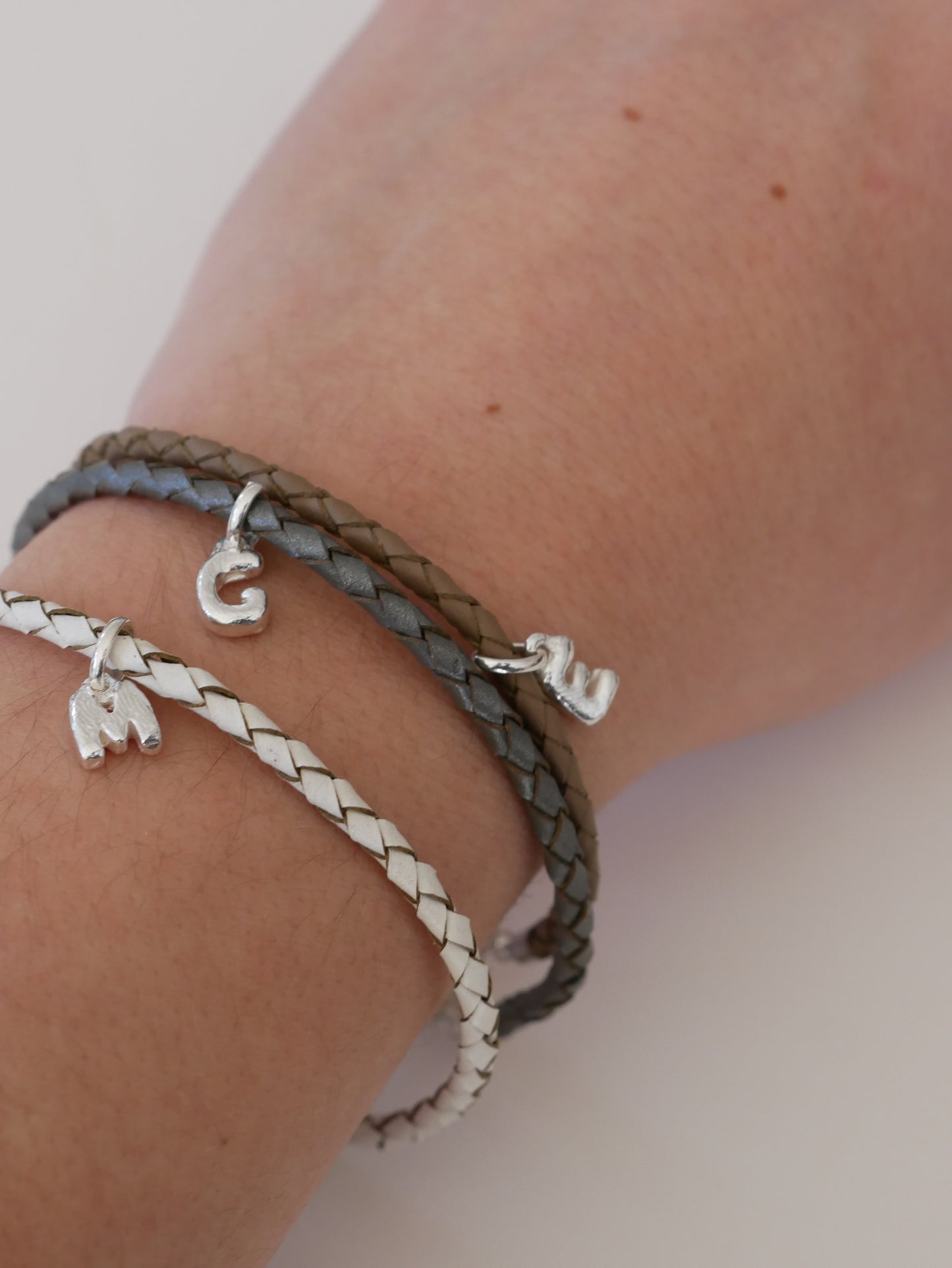 Bracciale Iniziale Impronte