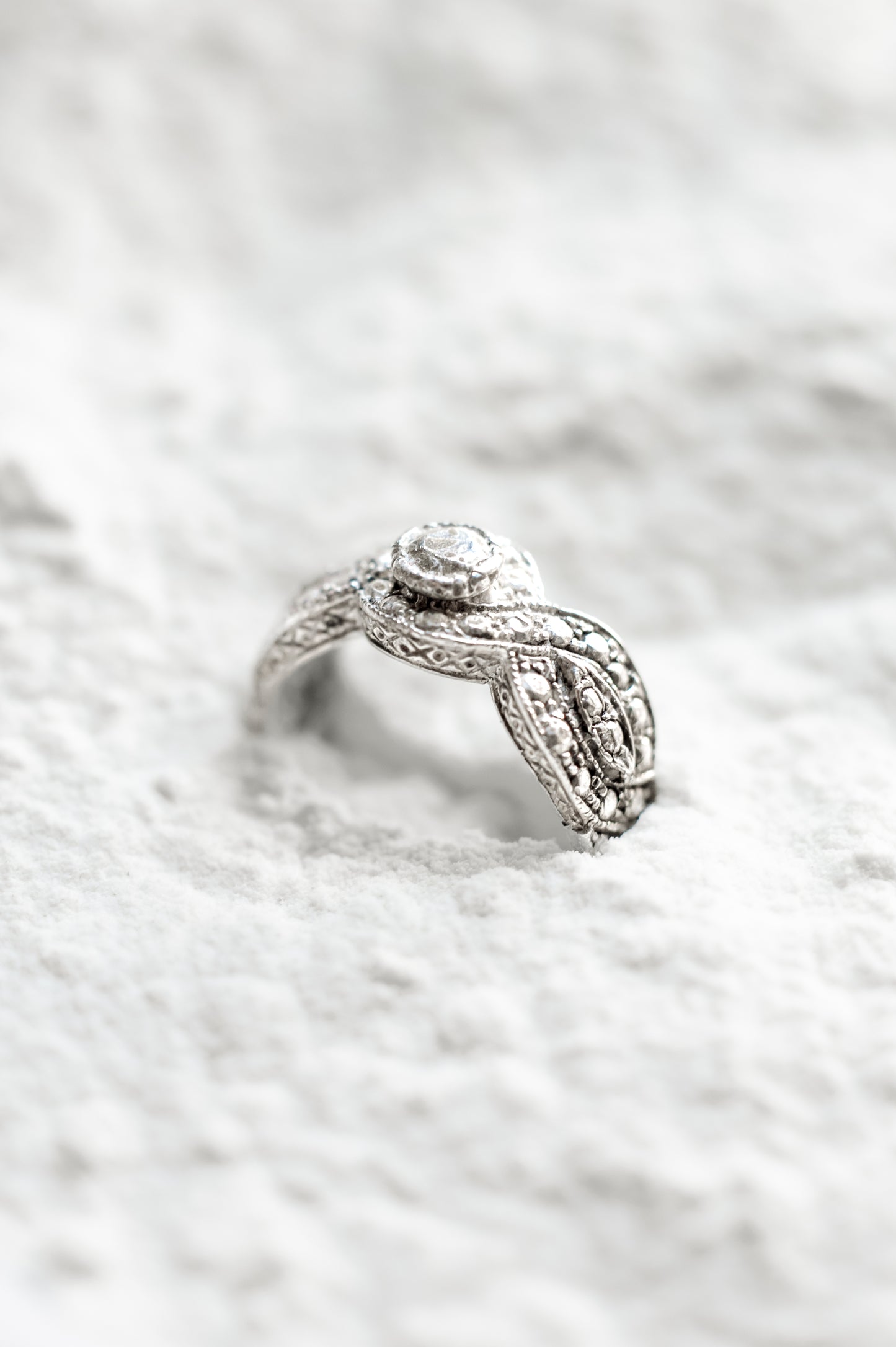 Anello pavé Iride