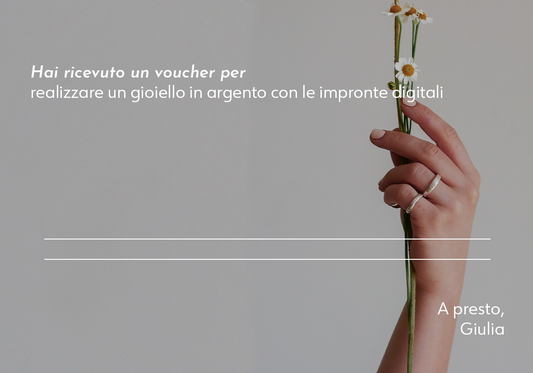Buono regalo per un workshop Impronte