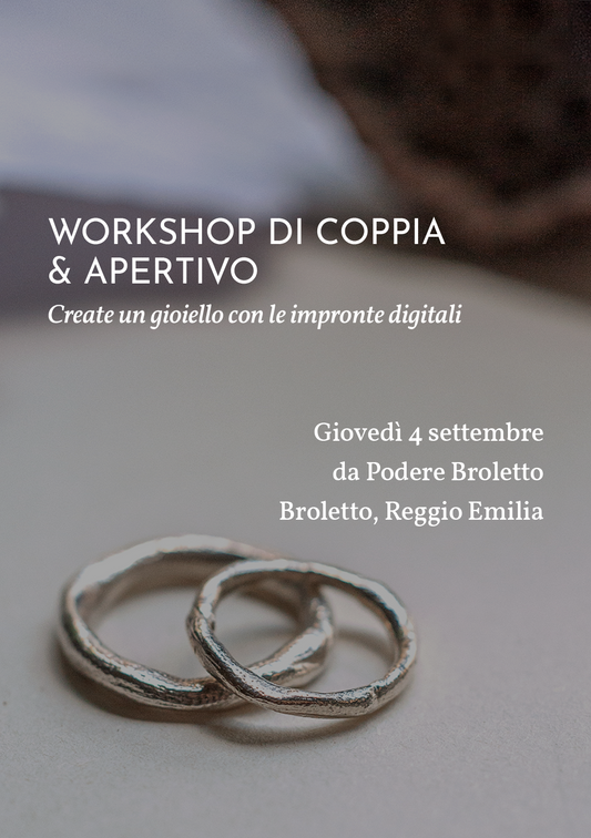 Workshop di coppia & aperitivo - Podere Broletto NUOVA DATA