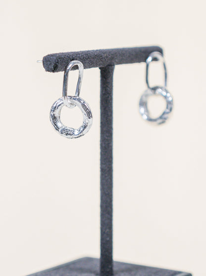 Large hoop earrings
