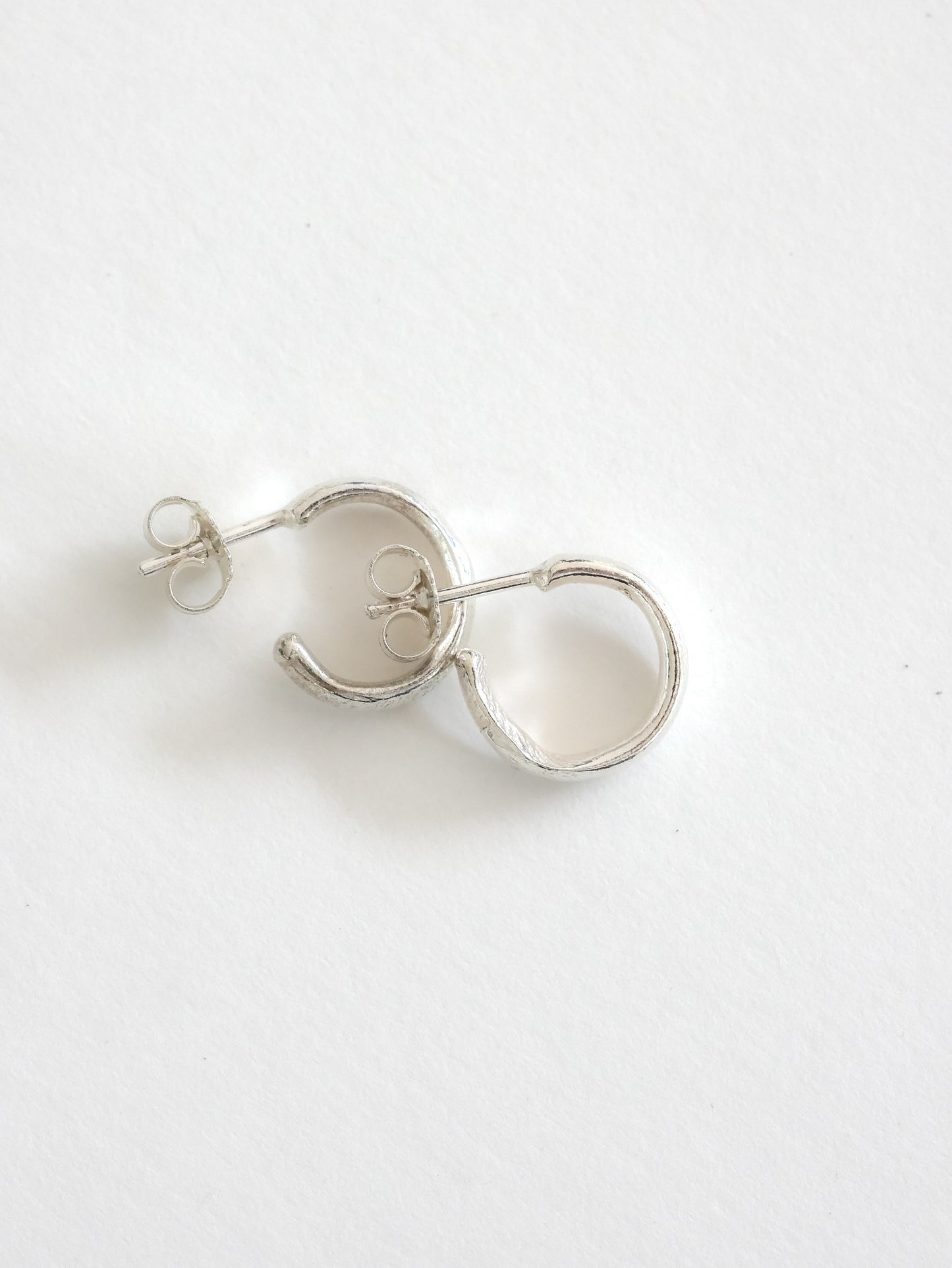 Small hoop earrings