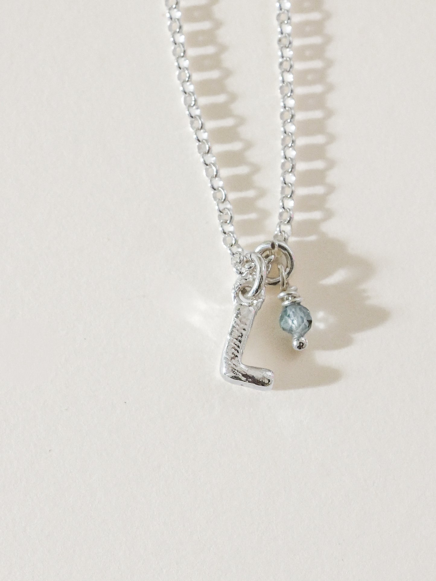 Initial Imprint Necklace