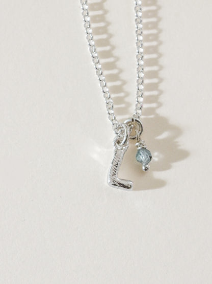 Initial Imprint Necklace