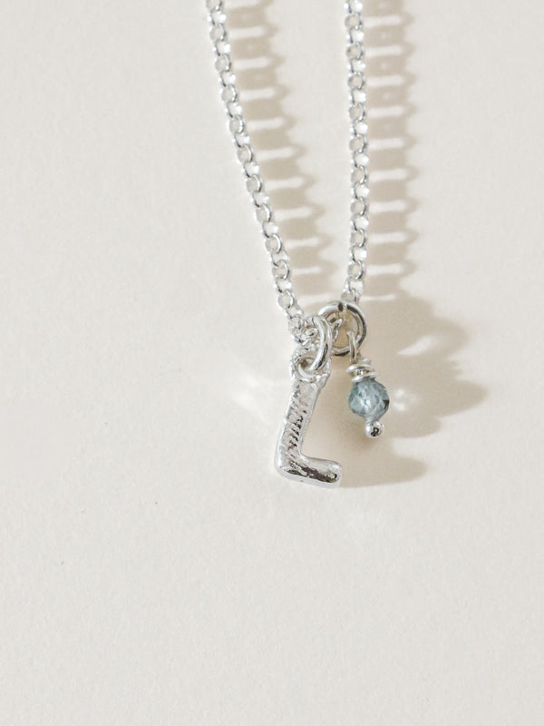 Initial Imprint Necklace