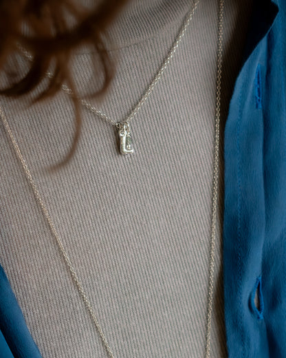 Initial Imprint Necklace