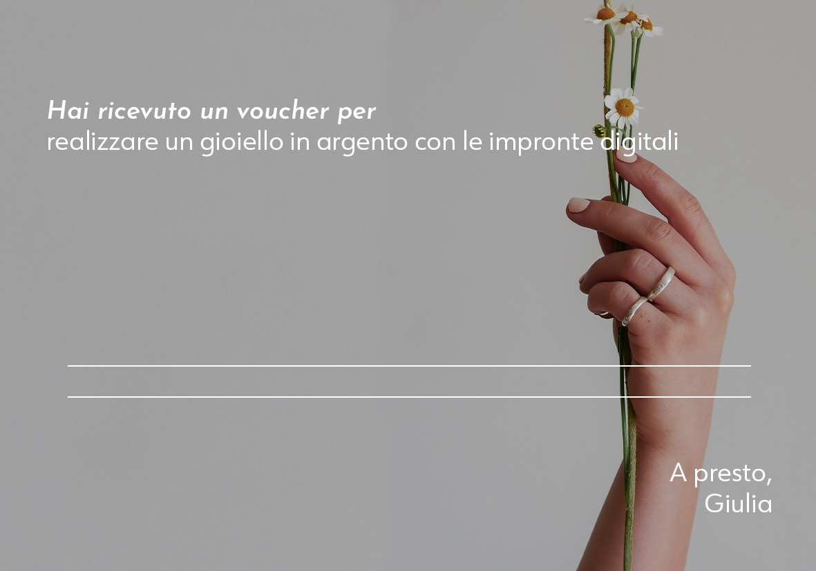 Buono regalo per un workshop Impronte