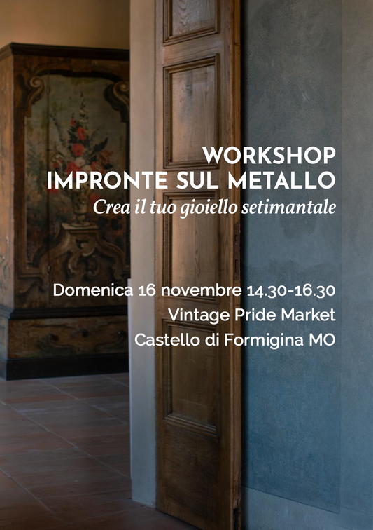 Workshop Impronte - 16 Novembre Formigine