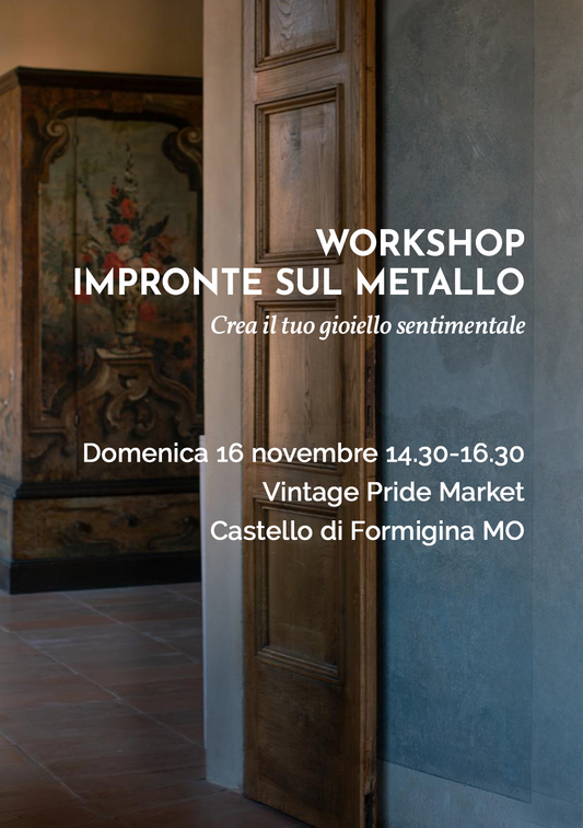 Workshop Impronte - 16 Novembre Formigine