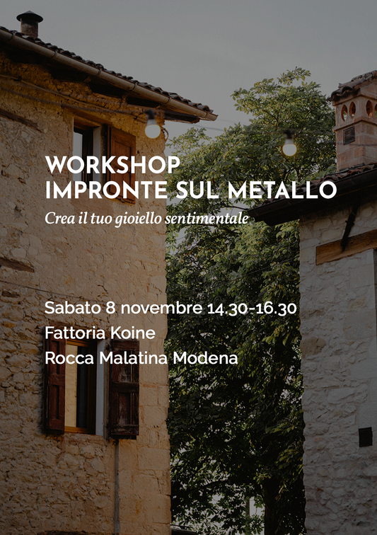 Workshop Impronte - 8 novembre Rocca Malatina MO