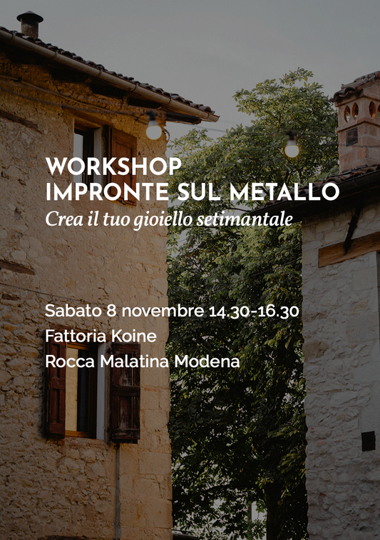 Workshop Impronte - 8 novembre Rocca Malatina MO