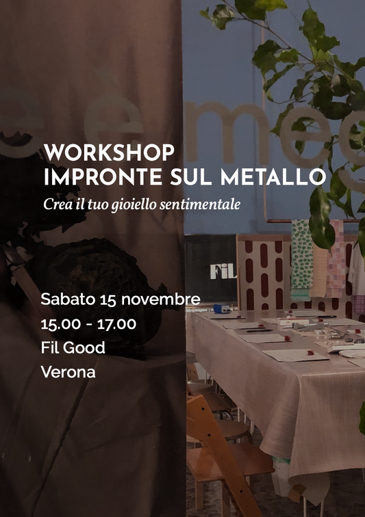 Workshop Impronte - 15 novembre Verona