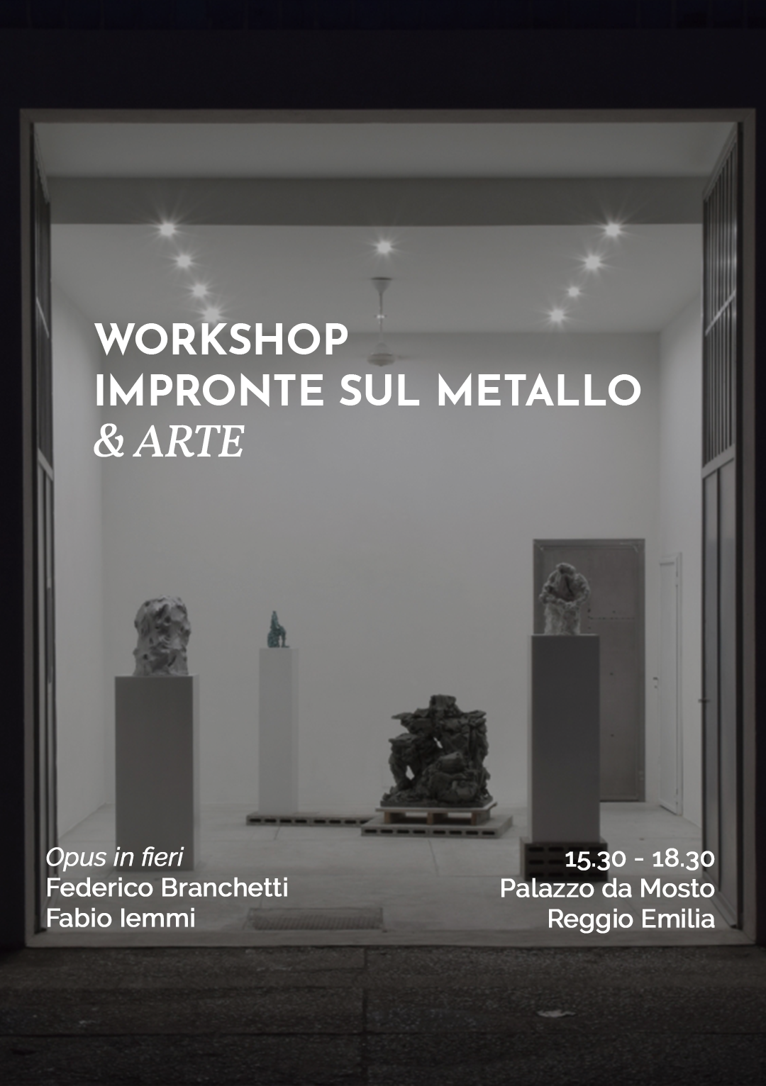 Workshop & Arte - Sabato 24 gennaio